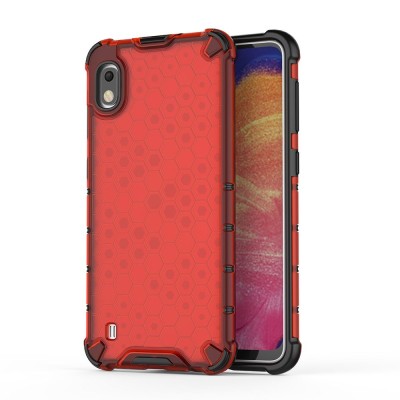 Husa SAMSUNG Galaxy A10 - Gel TPU Honeycomb Armor, Rosu foto