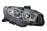 Far Honda Civic, 07.2016-, partea Dreapta, cu lumina timp de zi tip LED; H11+HB3+LED; electric; cu motor, TYC