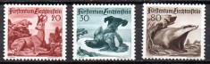 Liechtenstein 1950, Fauna, serie neuzata, MNH