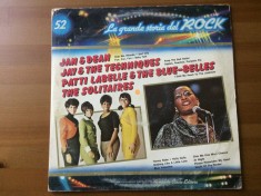 jan &amp; dean jay &amp; the techniques patti labelle &amp; the blue-belles the solitaires disc vinyl lp muzica rock funk surf VG+