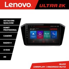Navigatie VW Passat 2015- Lenovo Kit-518 8 core QLED Qualcomm 4+64 360 Android Waze USB Navigatie Internet Youtube Radio CarStore Technology