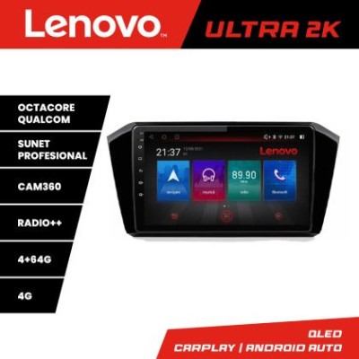Navigatie VW Passat 2015- Lenovo Kit-518 8 core QLED Qualcomm 4+64 360 Android Waze USB Navigatie Internet Youtube Radio CarStore Technology foto
