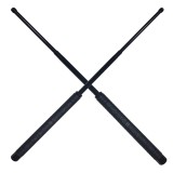 Cumpara ieftin Set 2 Bastoane Telescopice Autoaparare Ideallstore 50cm Otel Negru + Husa Curea