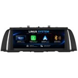 Navigație LINUX dedicată BMW Seria 5 F10 F11 2011-2017, 10.25", QLED, Apple
