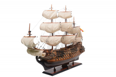 Model decorativ naval: Nava cu vele - Galionul San Felipe - MDN000045 foto