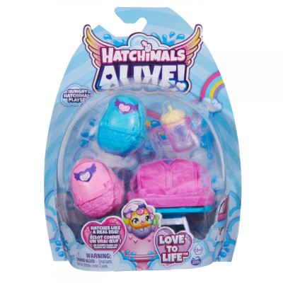 HATCHIMALS ALIVE SET ROZ foto