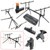Rod Pod Baracuda Sky Pod #10, Aluminiu, 4 Lansete, Stabil, Ajustabil, 97-145cm + Geanta Transport