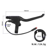 Manete Frana Electrice cu Senzor si Conector Waterproof Compatibile cu Kugoo, Motus, Myria si Alte Modele, China