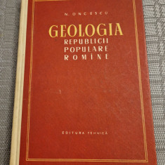 Geologia RPR N. Oncescu