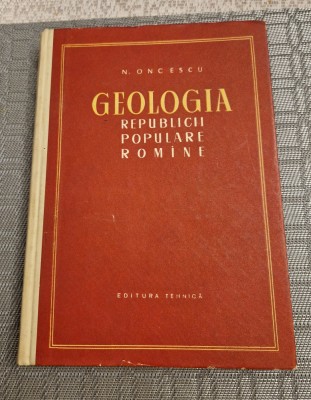 Geologia RPR N. Oncescu foto