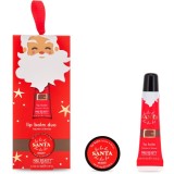 Mad Beauty HoHo Holiday Lip Balm Duo set cadou de Crăciun de buze