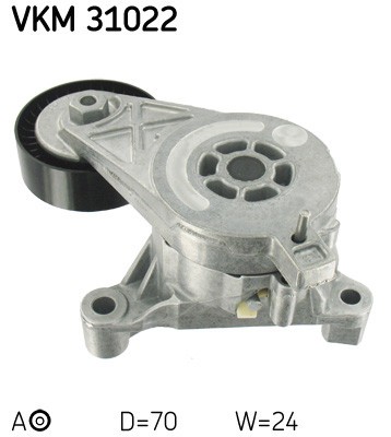 SKF VKM 31022 rola intinzator,curea transmisie