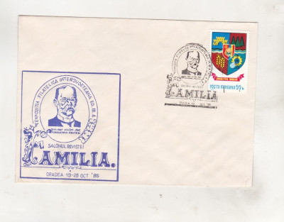 bnk fil Plic ocazional Expofil Revista Familia Oradea 1985 foto