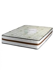 Set Saltea ortopedica cu arcuri, Lotus Forte Super Ortopedic 180x200x30cm, fermitate mediu spre tare, plasa de arcuri Bonell, fara vara-iarna, banda d