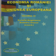 ECONOMIA ROMANIEI SI UNIUNEA EUROPEANA , VOLUMUL VI , coordonatori CORALIA ANGELESCU si DUMITRU CIUCUR , 2007