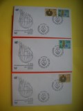 HOPCT PLIC FDC S NR 285 SET 3 FDC-VOLUNTARIAT PROGRAM -ONU NATIUNILE UNITE-BIROUL DIN GENEVA ELVETIA