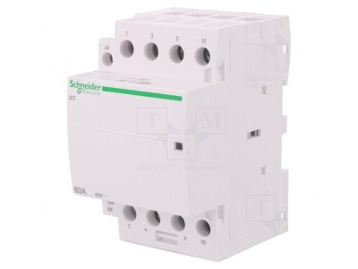 Contactor 4P 63A 230-240V NC NO x3 foto