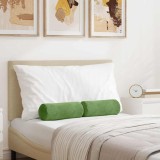 vidaXL Perne Bolster 2 pcs Verde deschis &Oslash; 15 x 40 cm 42014288