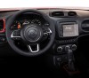 Folie Protectie Navigatie Jeep Renegade 2014-2018, Duragon, protectie Display Navigatie, silicon Transparent, Anti-zgarieturi, kit instalare