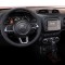 Folie Protectie Navigatie Jeep Renegade 2014-2018, Duragon, protectie Display Navigatie, silicon Transparent, Anti-zgarieturi, kit instalare