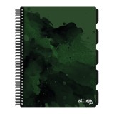 Caiet cu Spirala si Separatoare Strigo Pads Project Book Fusion A4, Matematica,