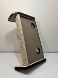 Masuta Bord Auto Volkswagen LT 1996-2006 Mocheta Antiderapanta Gri Antracit Inscriptionata