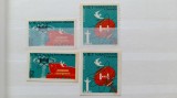 1967-Vietnam-Mi=497,498-Dant.+Nedant.-2 seturi-MNH-Mi=35Eur, Nestampilat