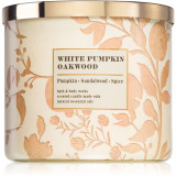 Bath &amp; Body Works White Pumpkin Oakwood lum&acirc;nare parfumată 411 g