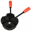 Mandrina strung lemn Gossi, 4 falci, M33, 100mm, otel, autocentrare, prindere 49-85mm extern/ 40-76mm intern