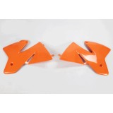 MBS Laterale radiator KTM 2T 125/200/250/300/380 KTM 4T 400/520, portocaliu, Cod Produs: KT03040127