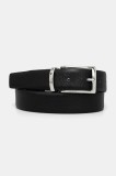 Geox curea bărbați, culoarea negru, U35K5A B0076
