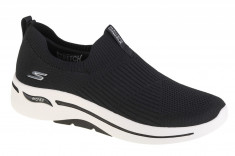 Pantofi pentru adidași Skechers Go Walk Arch Fit 124409-BLK negru foto