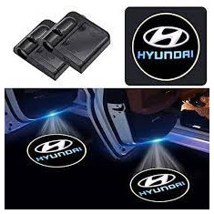 Set 2 Proiectoare LED Logo lumini usi auto holograma Hyundai,UNIVERSALE