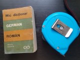 Mic dictionar german-roman Editura Stiintifica 1972 E. Sireteanu, I. Tomeanu Carti Cursuri Limbi straine