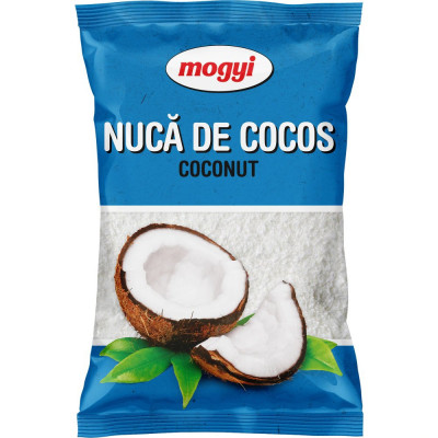 Nuca de Cocos Mogyi, 100 g, Cocos Crud, Cocos Ras, Cocos Natural, Cocos Mogyi, Fulgi de Cocos, Cocos la Punga, Punga de Fulgi de Cocos, Fulgi de Cocos foto