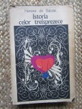 ISTORIA CELOR TREISPREZECE-HONORE DE BALZAC