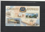 ROMANIA 2010 LP 1878 a ORIENT EXPRESS EMISIUNE COMUNA ROMANIA-AUSTRIA BLOC MNH, Nestampilat