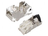 Conector RJ45 Cat6a ecranat 8P8C
