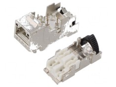 Conector RJ45 Cat6a ecranat 8P8C