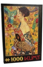 Puzzle 1000 Gustav Klimt - Lady With a Fan (66923-03) foto