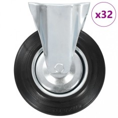 vidaXL Roți fixe, 32 buc., 200 mm 278000