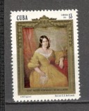 Cuba.1973 100 ani moarte G.Gomez de Avellaneda-poet SC.517