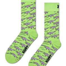 Happy Socks sosete Crocodile culoarea verde