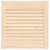 Usa de dulap cu design lambriu, 39,5x39,4 cm, lemn masiv de pin