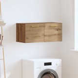 vidaXL Dulap de perete Pe perete stejar artizanal 80 x 36.5 x 35 cm 879556