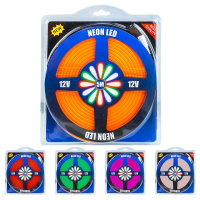 Banda led neon, flexibila, 5m, 12V (sursa de alimentare nu este inclusa) foto
