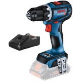 Bosch GSR 18V-90 C + GAL 18V-40 - Masina de gaurit si insurubat fara acumulatori Li-Ion 18 V - Ah 64 Nm + Incarcator acumulatori