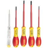 Stanley XTHT0-62693 - Set surubelnite cu profil PZ si plat 5 bucati izolatie 1000 V