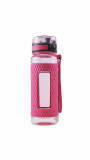 Sticla apa Uzspace Sport Tritan, fara BPA cu capac 800ml roz Handy KitchenServ