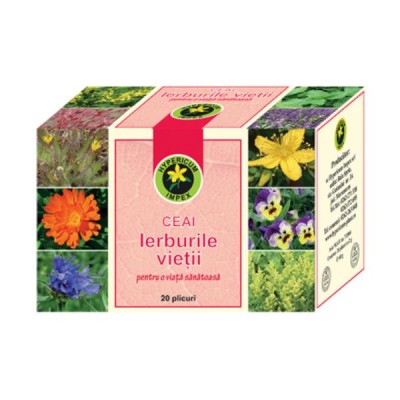 Ceai Ierburile Vietii 20pl Hypericum foto